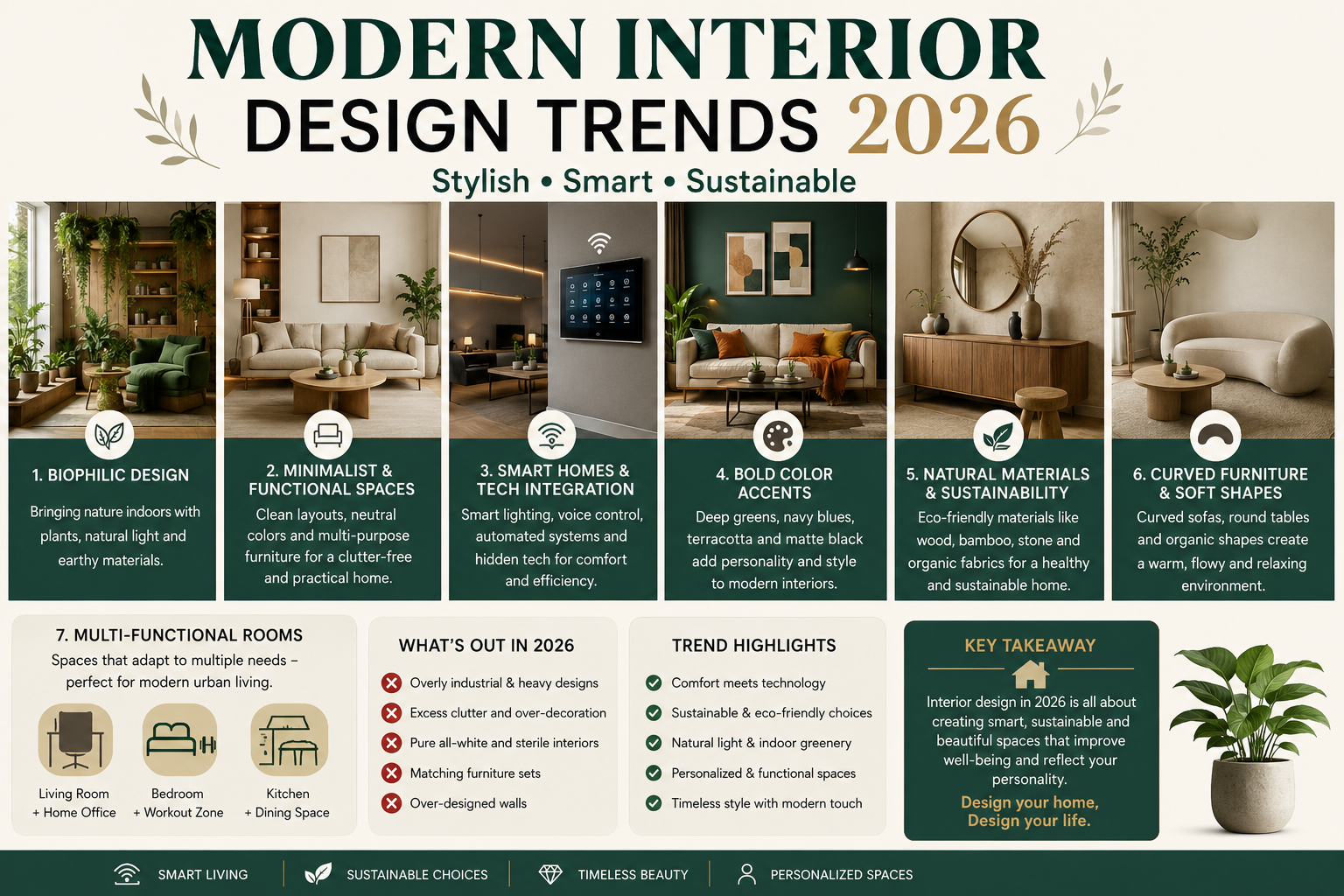 Modern Interior Design Trends 2026: What’s In and What’s Out