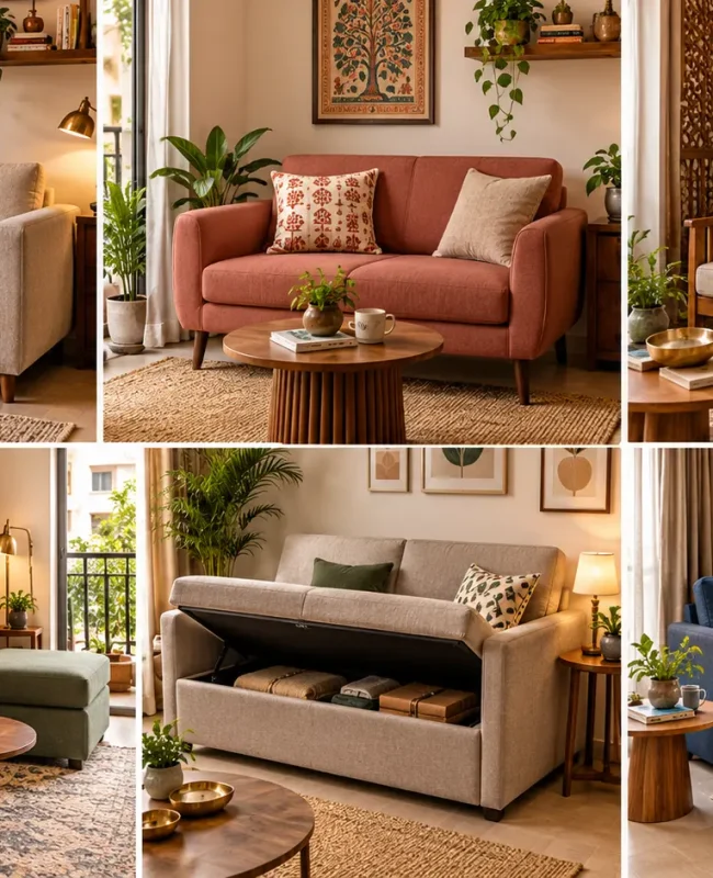 best sofa for small living room in India