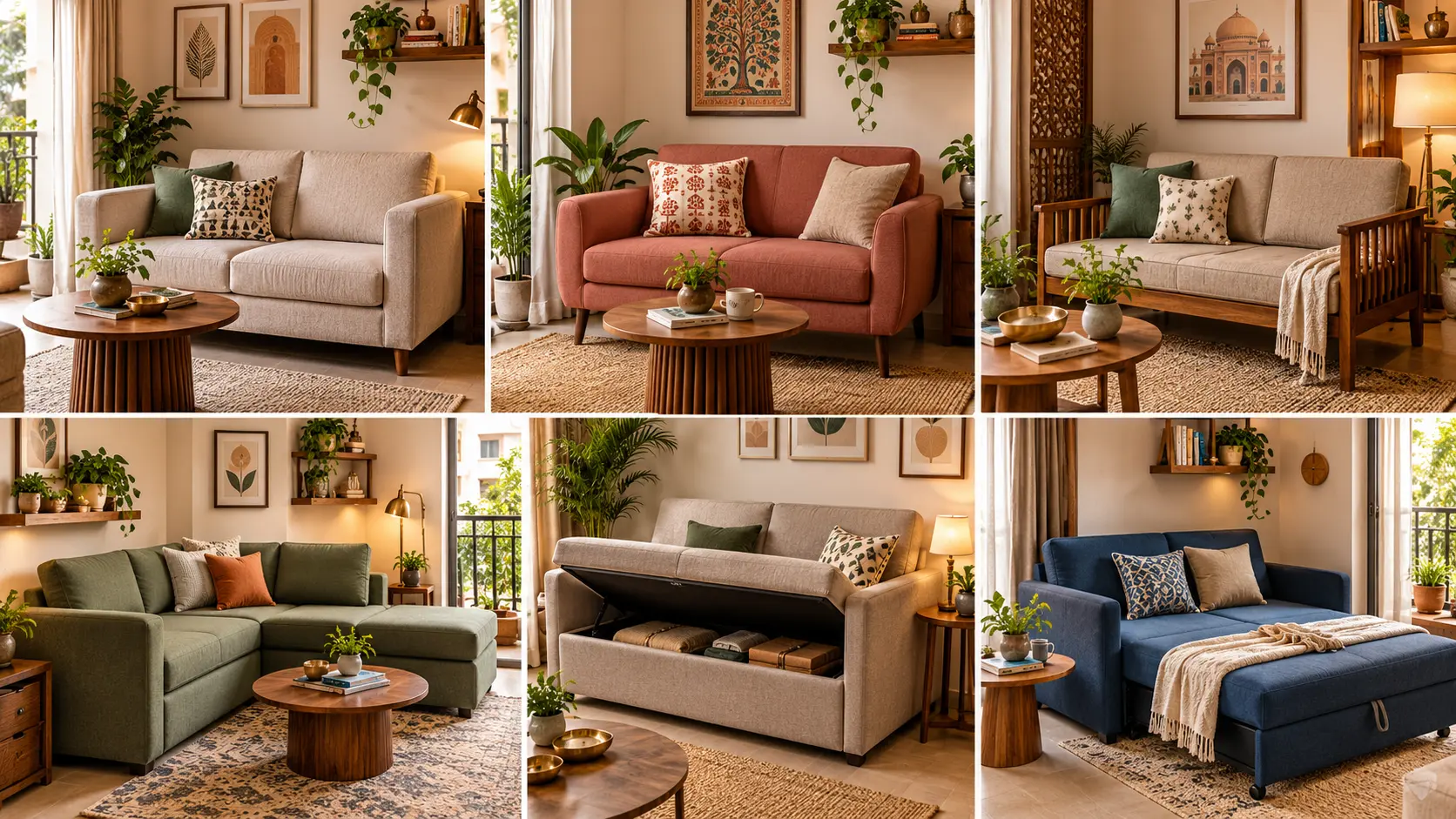 best sofa for small living room in India